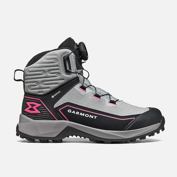 GARMONT 女款 GTX BOA 旋鈕中筒登山鞋 Trace MID WMS 002910 (S12002) 灰-黑