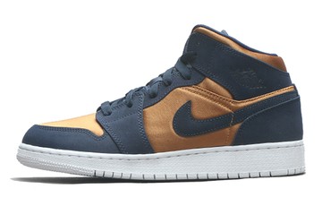 JORDAN 1 MID OBSIDIAN DESERT OCHRE GS