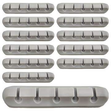 minono 米諾諾 矽膠五孔集線器 9.7 x 2.2 x 1.4cm 12個  180788  1組