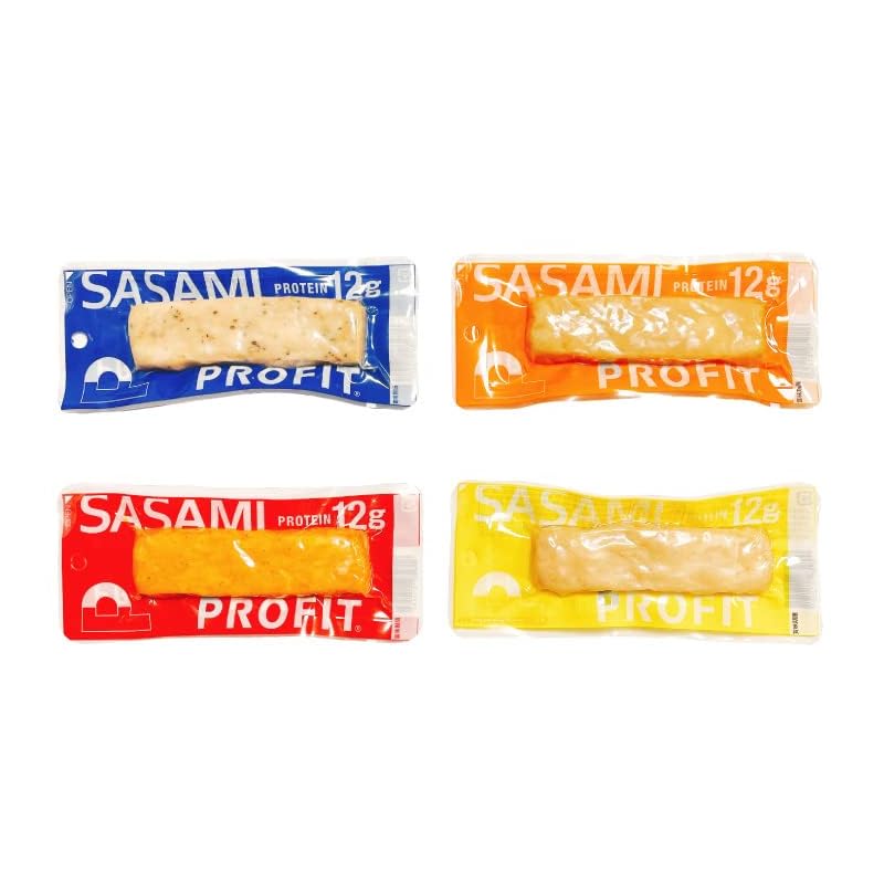 丸善 プロフィット ささみ 4種類5 計20個 1本あたり50g PROFIT SASAMI P12 味付け ささみ ササミ プロテイン