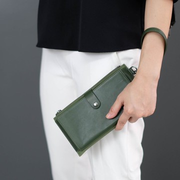 HIDDEN Wallet M - 森林綠