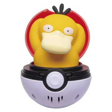 TAKARA TOMY PoKeMoN 寶可夢 彈彈有聲精靈球 可達鴨公仔 PC93892  1個