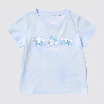 ✨壹灣出貨✨童裝女童三麗鷗庫洛米純棉印花短袖T恤夏季474736/474735/474737