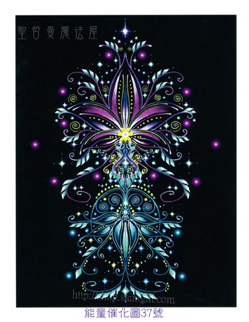 能量催化圖A37號- 雌雄同體：來自金星的銀河花精~年輕、活力與關係