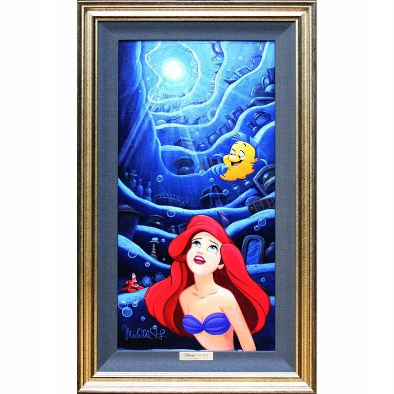 ディズニーの版画（額付き） 奇跡の存在 ディズニー シェル・ローレン