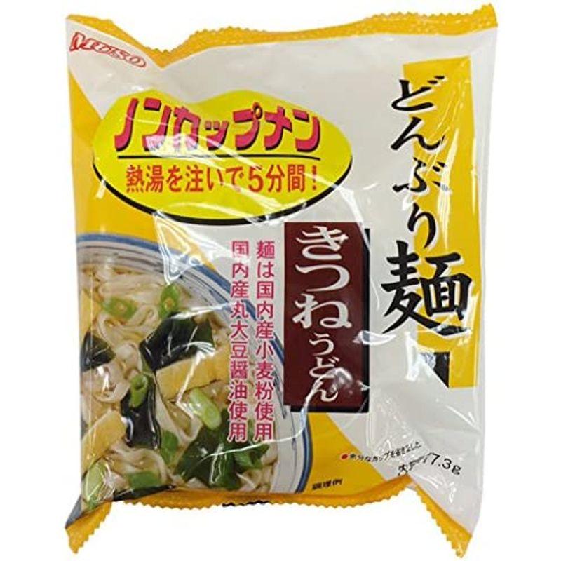 ムソー どんぶり麺・きつねうどん 77.3g×4袋