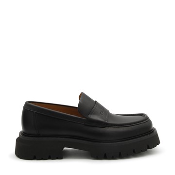 Ferragamo - Black Leather Loafers