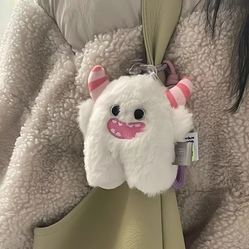 💗特惠💗雪怪掛件 書包掛件 可愛鼠毛絨掛件 少女心萌款鑰匙扣 玩偶掛飾