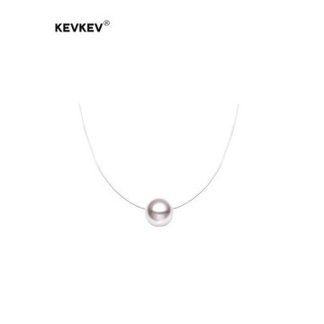 kevkev趙露思同款施家珍珠項鏈人魚之珠疊戴吊墜夏日風七夕禮物女