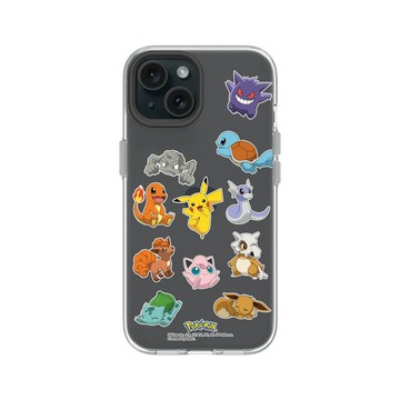 iPhone 15 Clear 透明 - 寶可夢 Pokemon - 去吧寶可夢