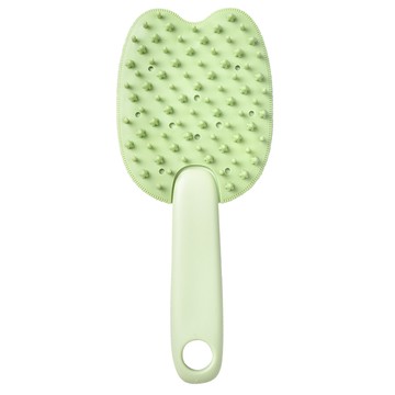OUTSY 拾毛貓雙面去毛按摩梳  1個  松花綠