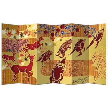 迷你屏風 Autumn in Satoyama