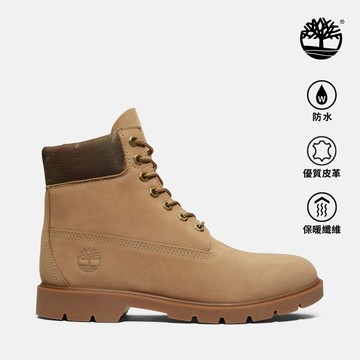 Timberland 男款米色Classic 防水6吋靴|A1QR5F36
