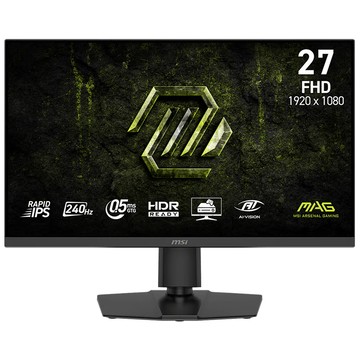 MSI MAG 272PF X24 平面電競螢幕 (27型/FHD/HDR/240Hz/0.5ms/IPS/升降腳/含喇叭)
