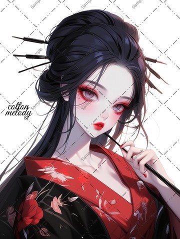 原廠貼紙 no.1517 人物貼紙 原創貼紙 人物貼紙 少女貼紙 原創人物貼紙