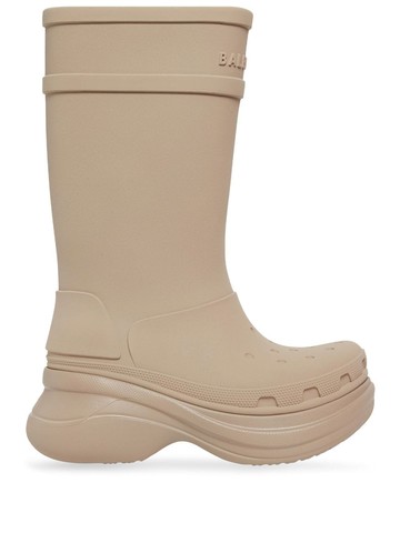 Balenciaga - x Crocs platform boots - men - Polyethylene vinyl acetate (PEVA)/Polyethylene vinyl acetate (PEVA) - 45 - Neutrals