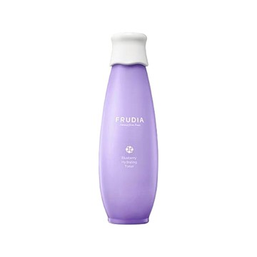 FRUDIA 望莓止渴藍莓補水調理露 195ml  含藍莓冷壓萃取、水果籽油  瞬效補水  適合乾燥及油水分泌不均的肌膚  1瓶