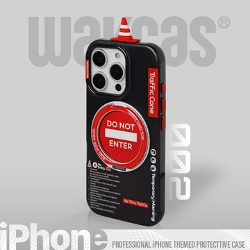 【Wakcas】三角錐360旋轉支架手機殼 iPhone 16 15 14 Pro Max 保護殼 手機殼 造型殼