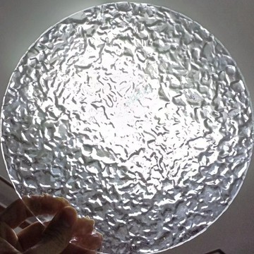 購滿199出貨⚡可開發票⚡石頭紋水波紋亞克力板 圓形網紅茶几圓形桌面異形玻璃隔斷屏風定製