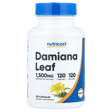 Nutricost, 達米阿那葉，120 粒膠囊（每粒膠囊 150 毫克）