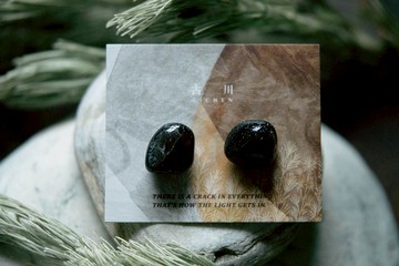 CRACK | 礦物系耳環 |  EARRINGS
