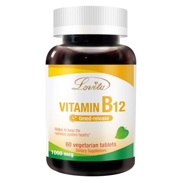 Lovita愛維他緩釋型維生素B12 60錠