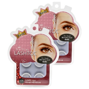 Lashtoc Season 2 免膠水重複黏貼假睫毛 Lovely Set  2盒