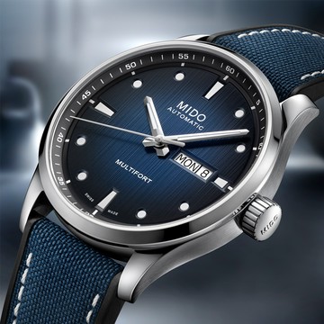 MIDO美度 MULTIFORT M 先鋒系列 時尚機械腕錶 42mm / M0384301704100