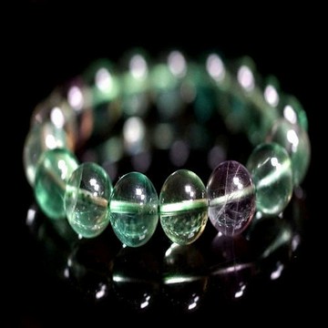 【喨喨飾品】綠色螢石手鍊心靈更加沉靜 (N327)