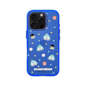 iPhone 16 Pro Clear 激光藍 - 三麗鷗-人魚漢頓 Hangyodon - 人魚表情包