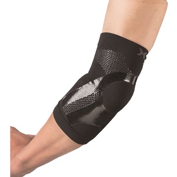 HOLZAC silicon taping supporter elbow for black S size