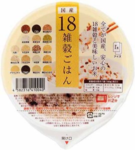 アイズ 国産18雑穀ごはん 160g×18食