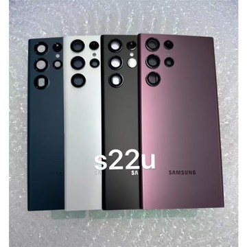 適用三星S22 S22+S22U 全新后蓋國行后玻璃后蓋s22ultras908后殼