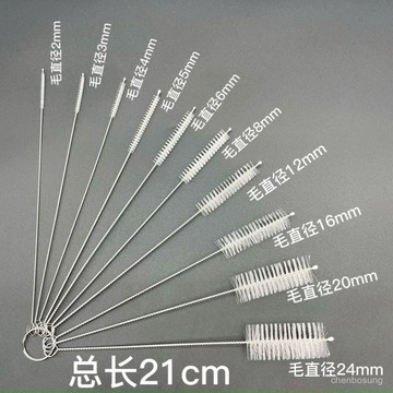 轉308🚚新竹出貨🚚【4.4萬人好評】家用清潔清洗刷吸管茶壺嘴管道內小孔縫隙清洗長刷套裝清潔吸管刷 PJGJ