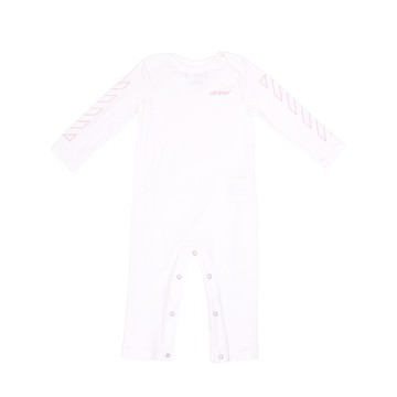 Off White Kids 嬰幼兒白色連身褲