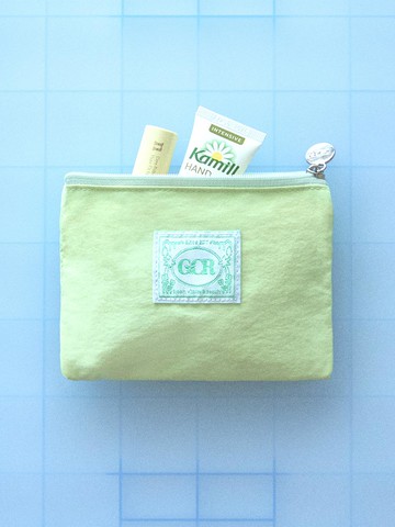 Garden City Pouch Clutch Bag [GREEN]