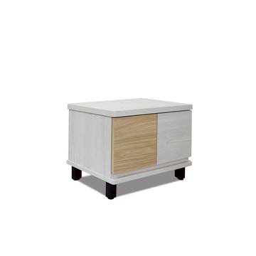 ASSARI-雲杉木床邊櫃(寬58x深40x高45cm)