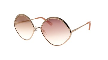 Chloé 蔻依 Dani 玫瑰金桃色女士太阳镜 CE168S