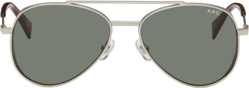 A. P.C. 银色 Bill 太阳镜