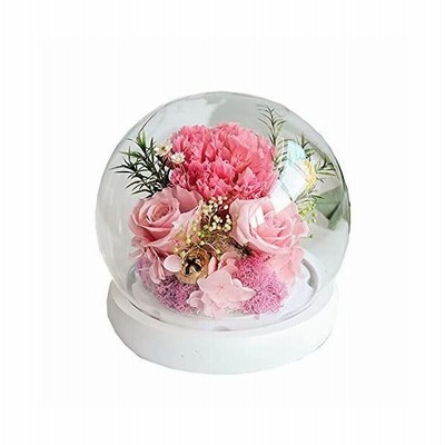 プリザーブドフラワー 可愛い バラ レッドローズ 薔薇 カーネーション アジサイ 枯れない 花 3カラー ブリザードフラワー おしゃれ ロマ 通販 Lineポイント最大get Lineショッピング