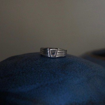 梯形 耳骨夾 925銀