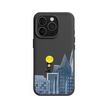 iPhone 16 Pro SolidX 黑 - 幾米 Jimmy Liao - 月亮忘記了-城市