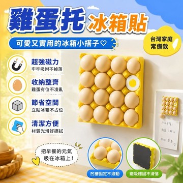 臺灣出🔥鷄蛋託冰箱貼 冰箱貼 創意冰箱貼 磁吸冰箱頭貼 雞蛋造型冰箱貼 雞蛋冰箱貼 冰箱裝飾貼 留言冰箱貼 冰箱磁鐵