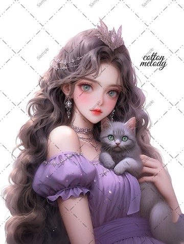 original sticker no.456B 人物貼紙 原創貼紙 人物貼紙 女孩貼紙 原創人物貼紙