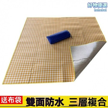 【加厚防水防潮】野餐地墊 露營墊 沙灘墊 戶外墊 便攜摺疊 耐磨易清洗 野餐露營沙灘通用