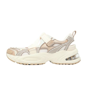 Skechers 休閒鞋 Uno Ryze 女鞋 瑪莉珍鞋 米白 粉紅 涼鞋 氣墊 健走 177603LPRG