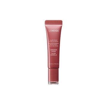 LANEIGE蘭芝 甜甜圈澎潤水唇釉（肉桂糖霜）12g