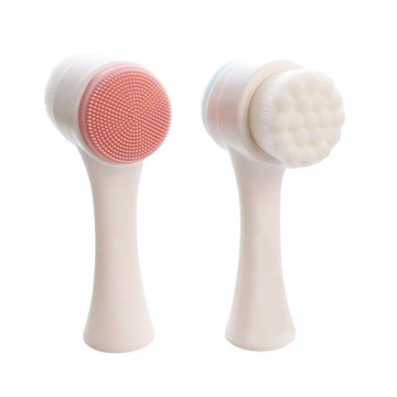 7004 雙面洗臉刷 臉部清潔刷 洗臉刷