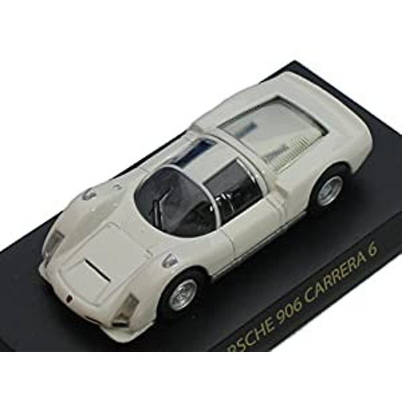 京商 1/64 ポルシェ ミニカーコレクション1 ポルシェ 906 カレラ6 白 ...