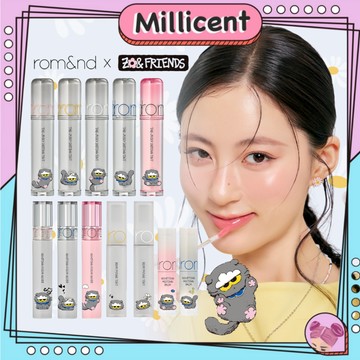 【米粒森】romand × ZO&FRIENDS ZOA GD 果汁唇釉 天使光 霧面唇釉 romand